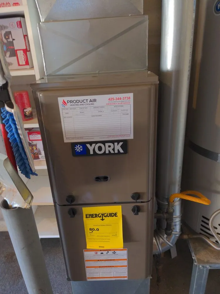 Slide of Product Air Heating Cooling and Electric