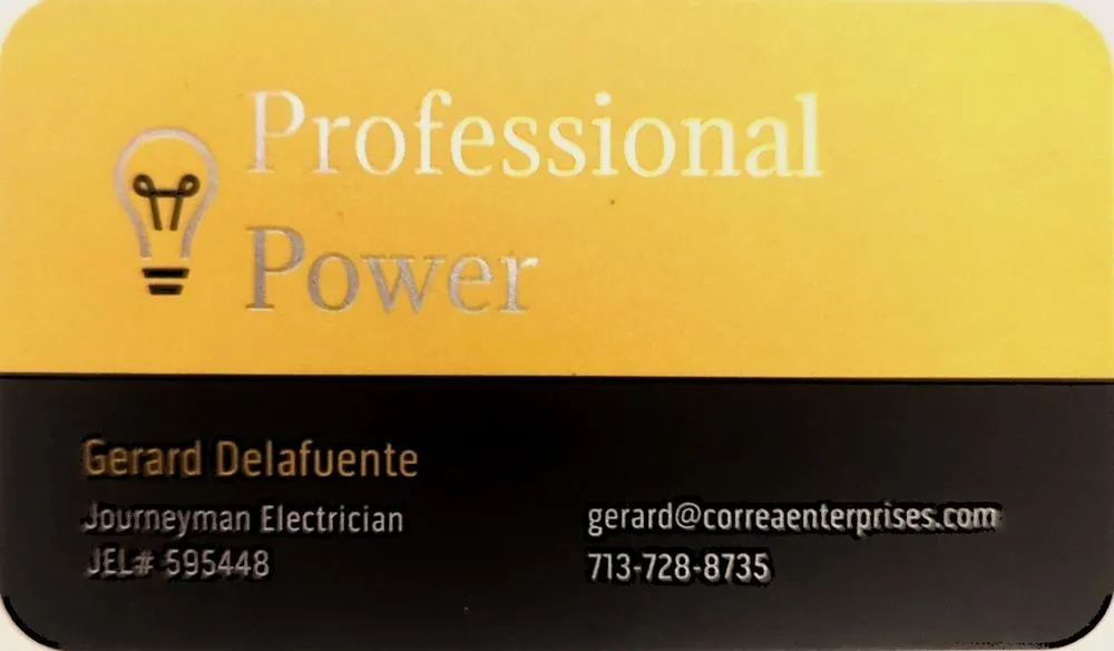 Slide of Professional Power