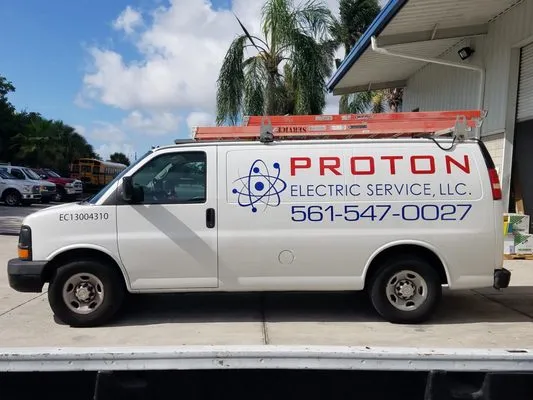 Proton Electric Service Logo