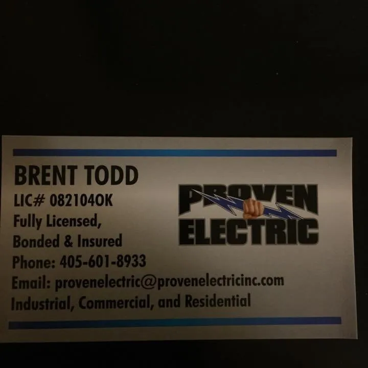 Slide of Proven Electric