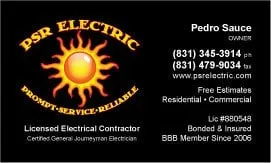 Slide of PSR Electric