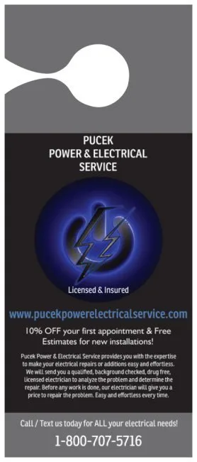 Slide of Pucek Power & Electrical Service