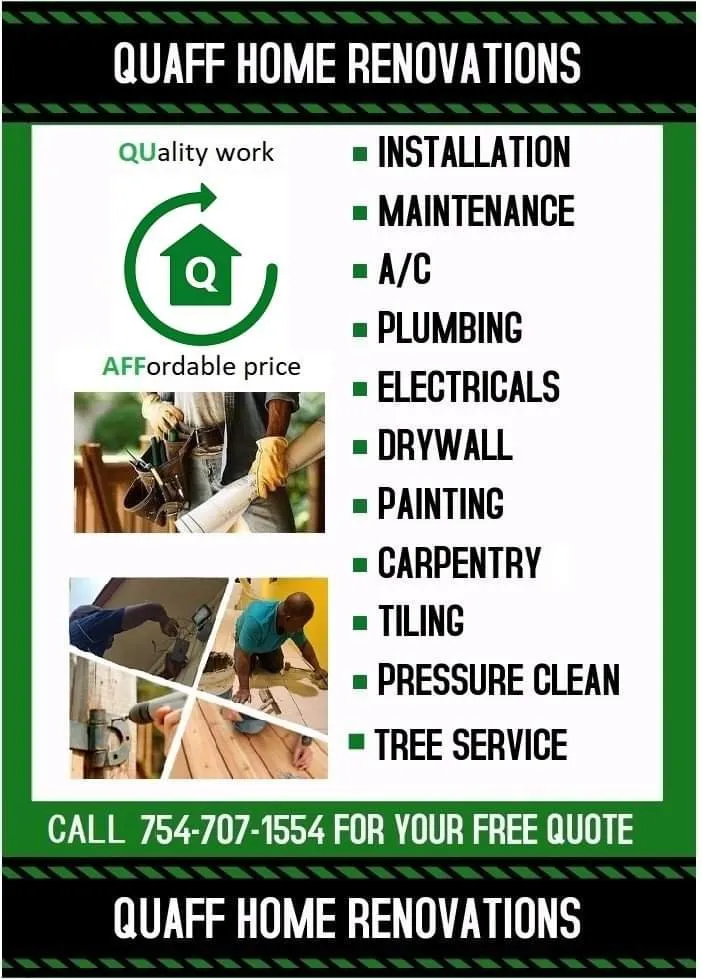 Slide of Quaff Home Renovations