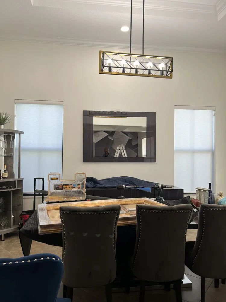 Expert electrician providing lighting installation in ,