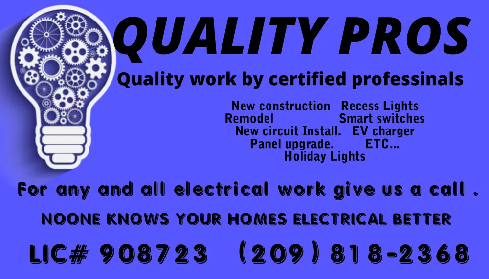 Slide of Quality Pros Electric