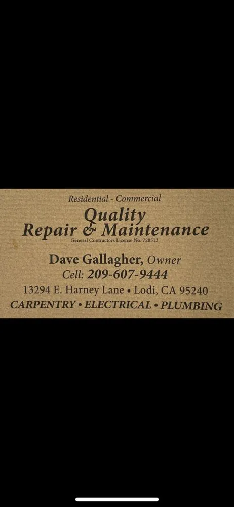 Slide of Quality Repair & Maintenance
