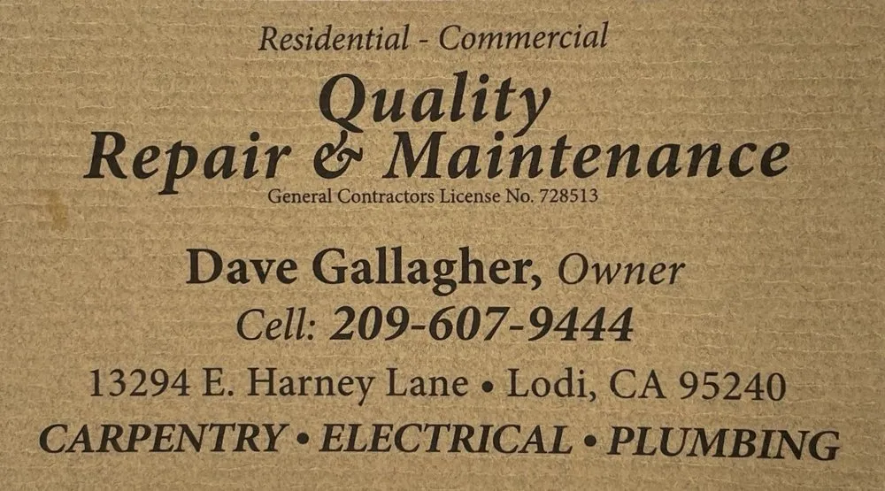 Slide of Quality Repair & Maintenance