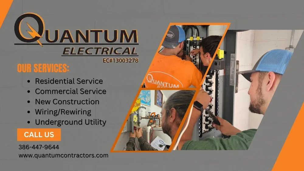 Slide of Quantum Electrical Contractors