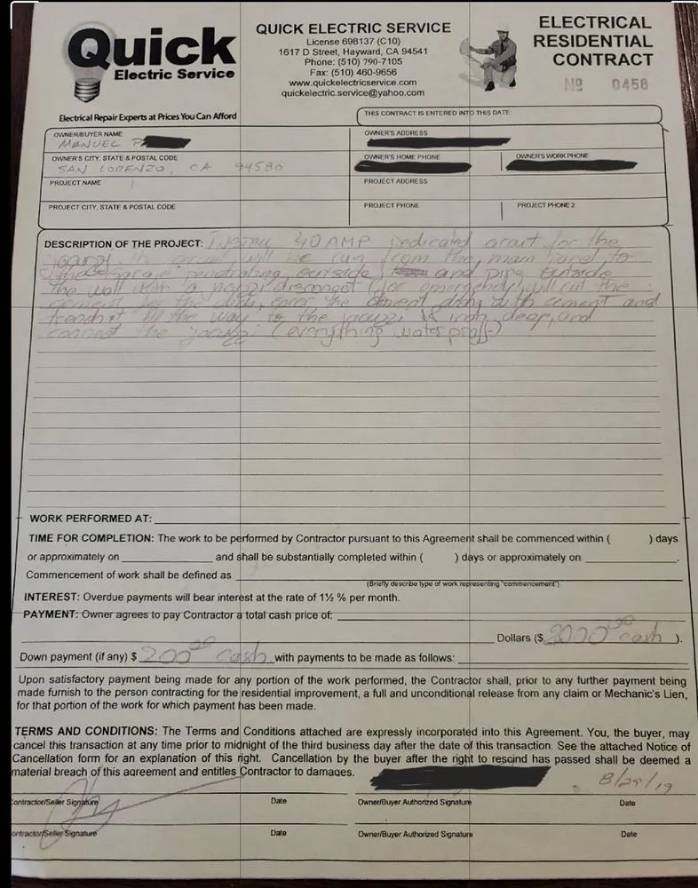 Expert electrician providing electrical repair in , 