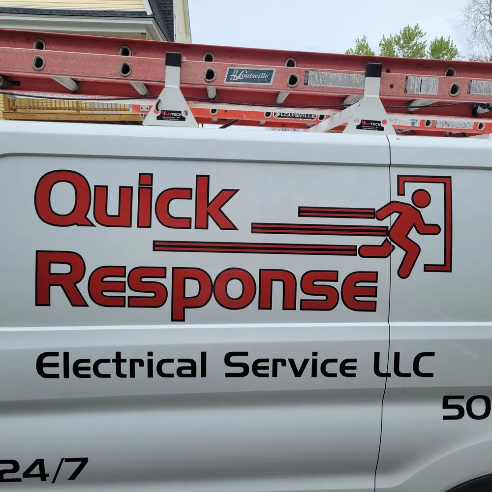 Slide of Quick Response Electric Service