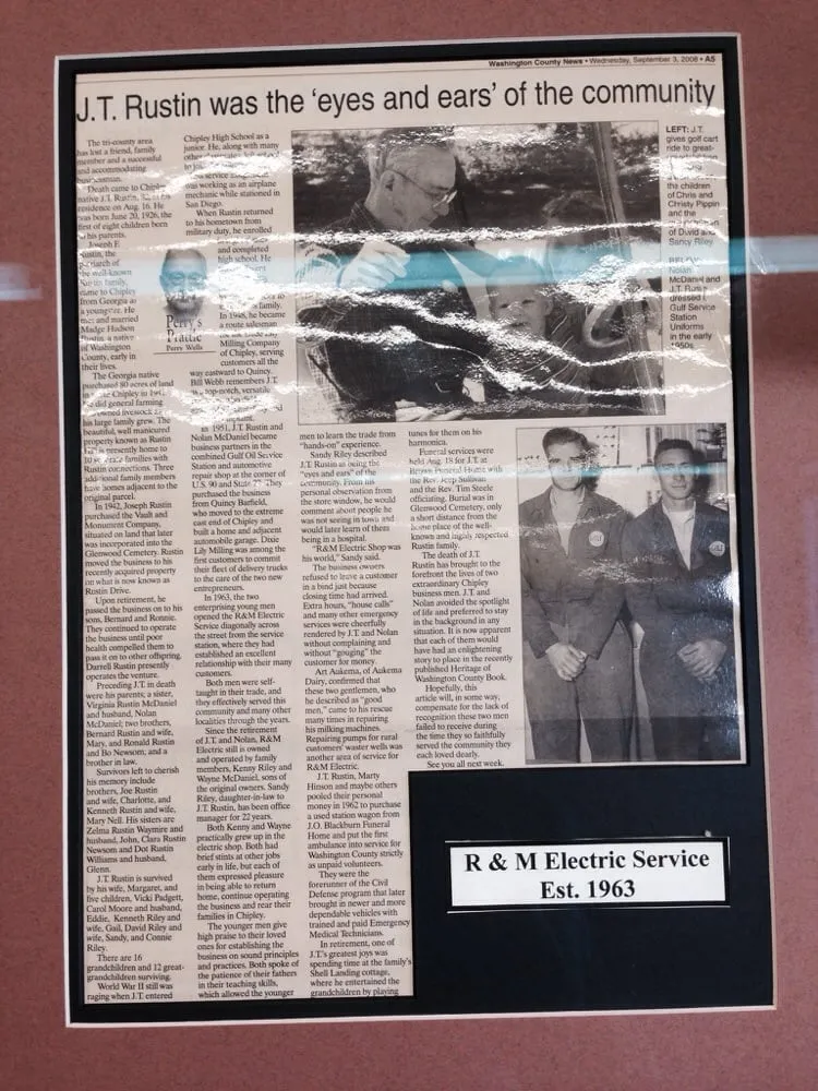 Slide of R & M Electric Service