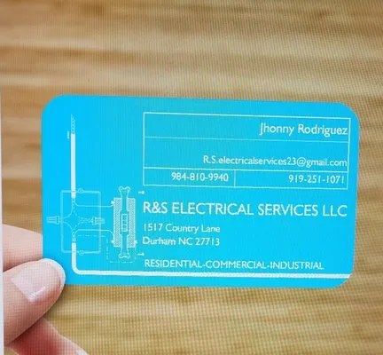 R & S Electrical Services Logo