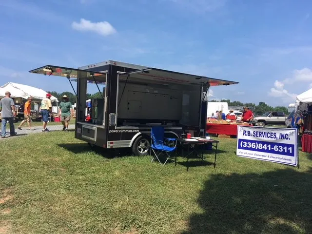 Slide of R B Services