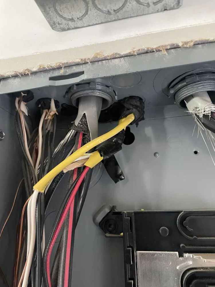 Expert electrician providing panel upgrade in Locust Grove, VA - R Booker Electrician