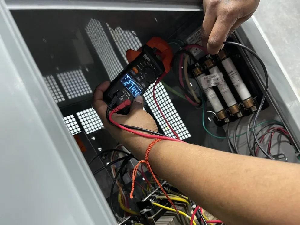 Slide of R E Electric