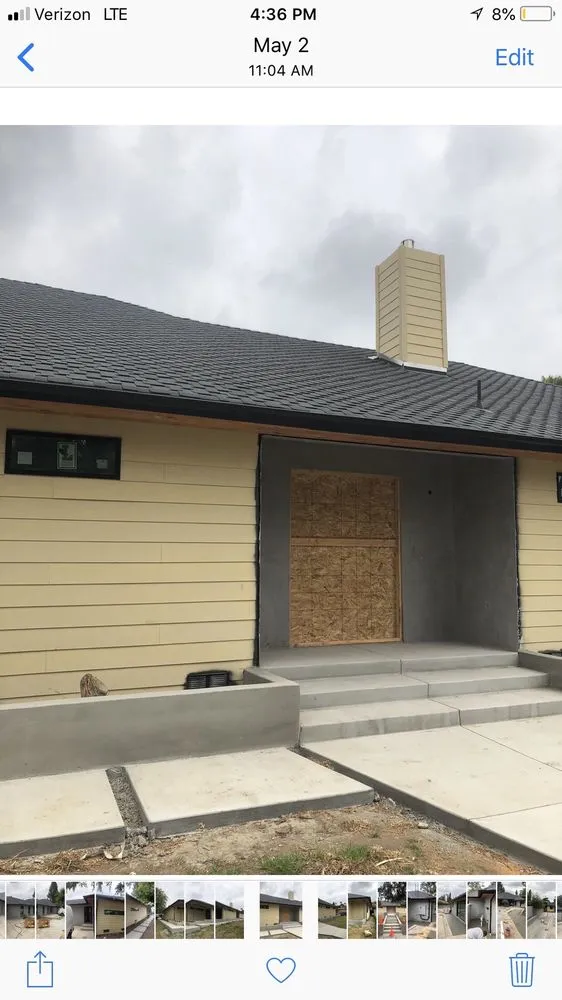 Slide of R G E Construction