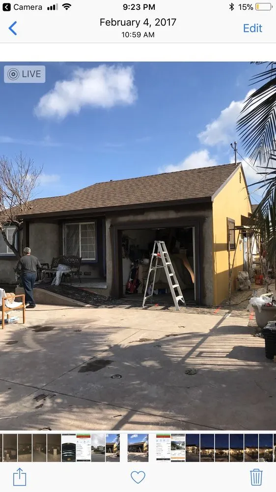 Slide of R G E Construction