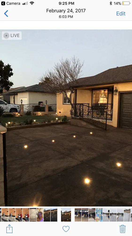 Slide of R G E Construction