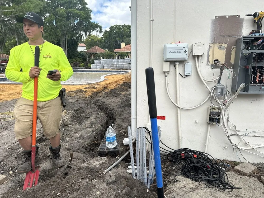 Slide of R Howe Electric