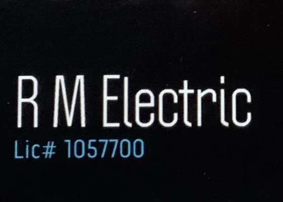 R M Electric Logo