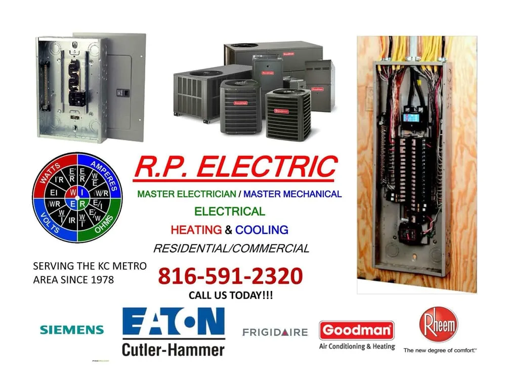 Professional electrician providing outlet and switch repair in Osceola, MO - R P Electric