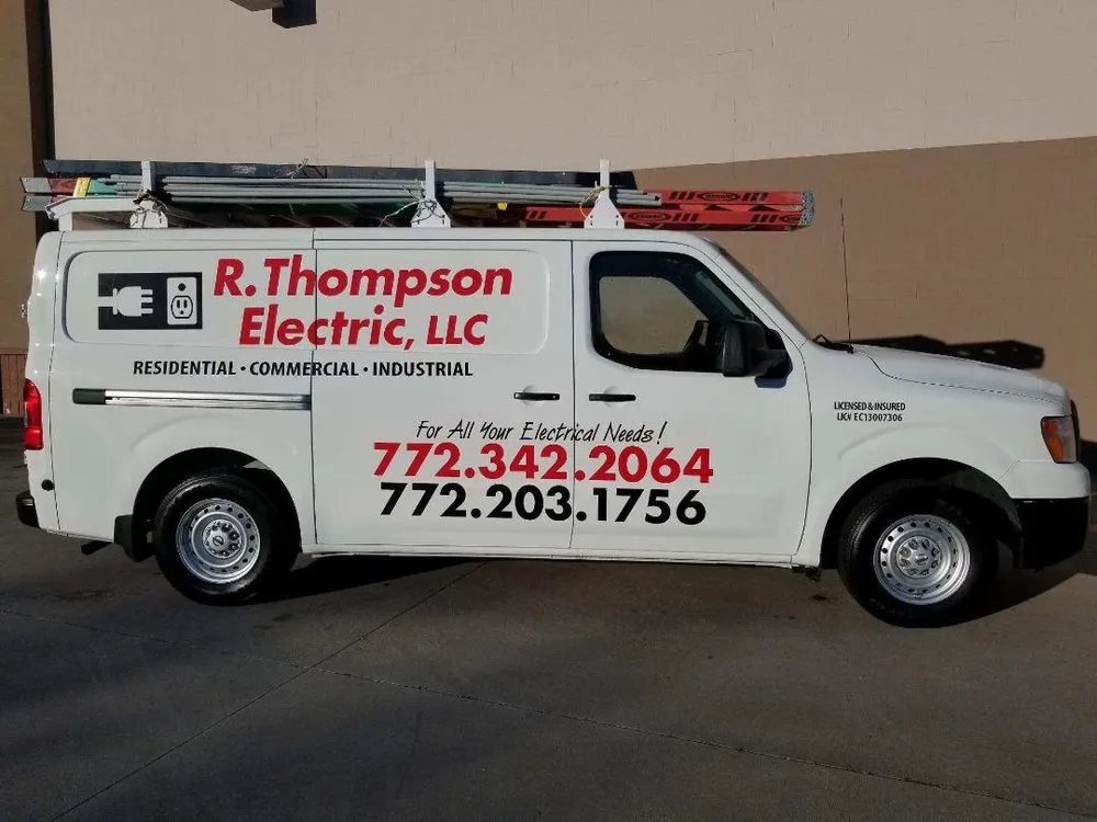 Professional lighting installation in Port St. Lucie, FL by R Thompson Electric