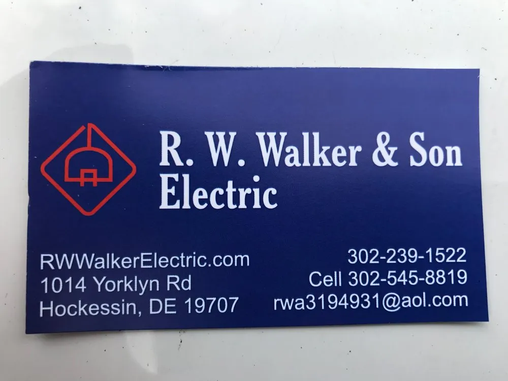 Slide of R. W. Walker & Sons Electric