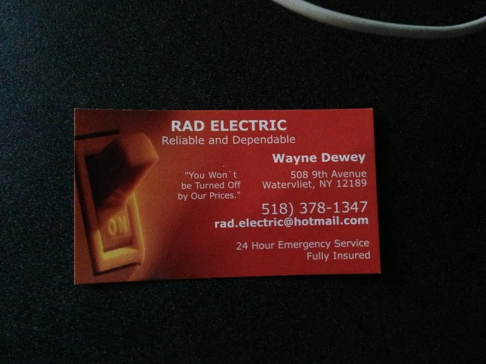Slide of RAD Electrical