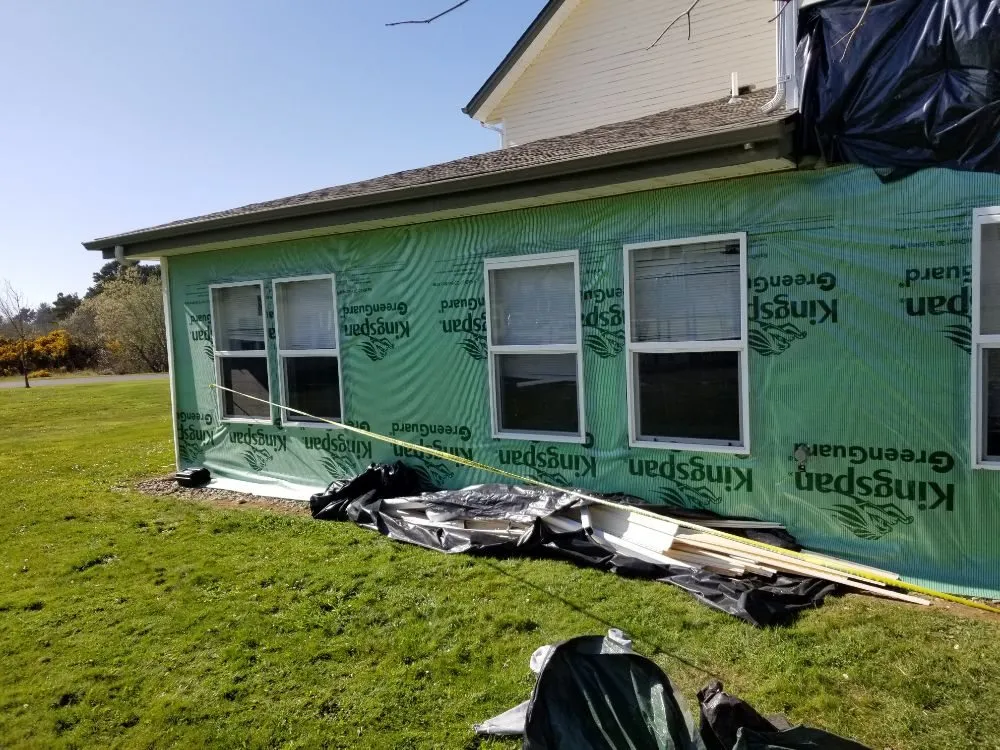 Slide of Rainy Day Construction