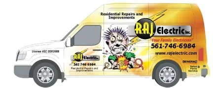 Slide of R.A.J. Electric