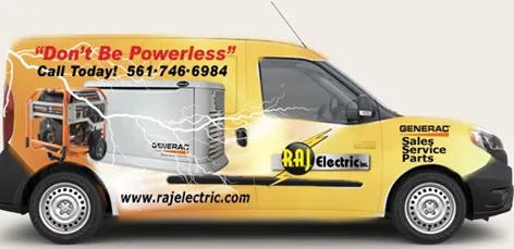 Slide of R.A.J. Electric