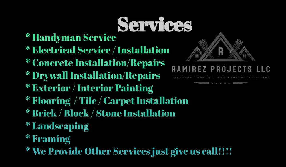 Slide of Ramirez Projects