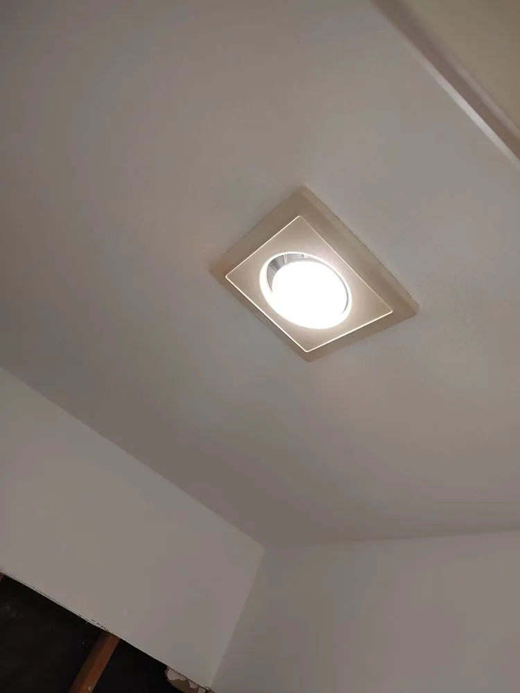 Expert electrical service for homes in lighting installation, by