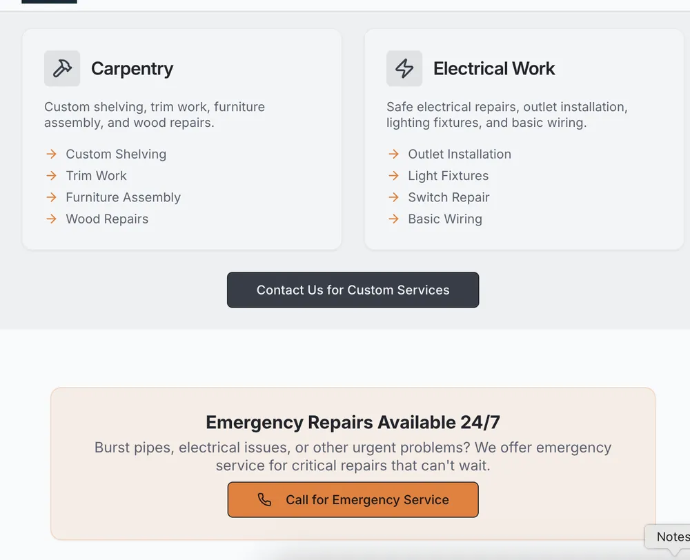 Slide of Random Task Home Repair