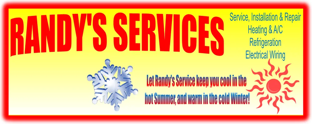 Slide of Randy's Services