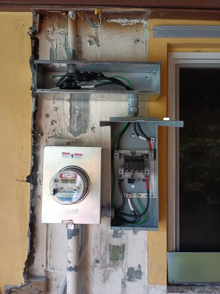 Licensed electrical service for homes in panel upgrade, by