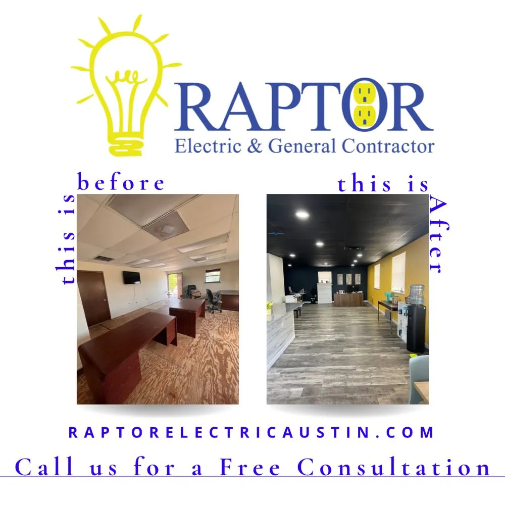 Slide of Raptor Electric & General Contractor