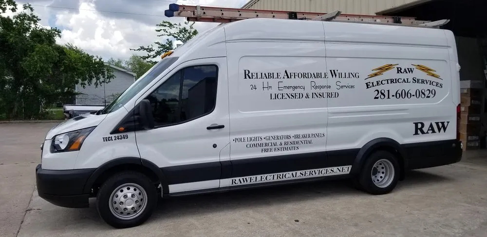 Slide of Raw Electrical Services