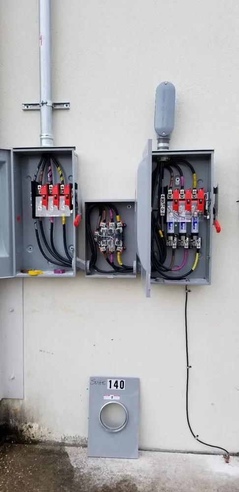 Slide of Raw Electrical Services