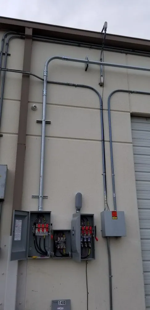 Slide of Raw Electrical Services