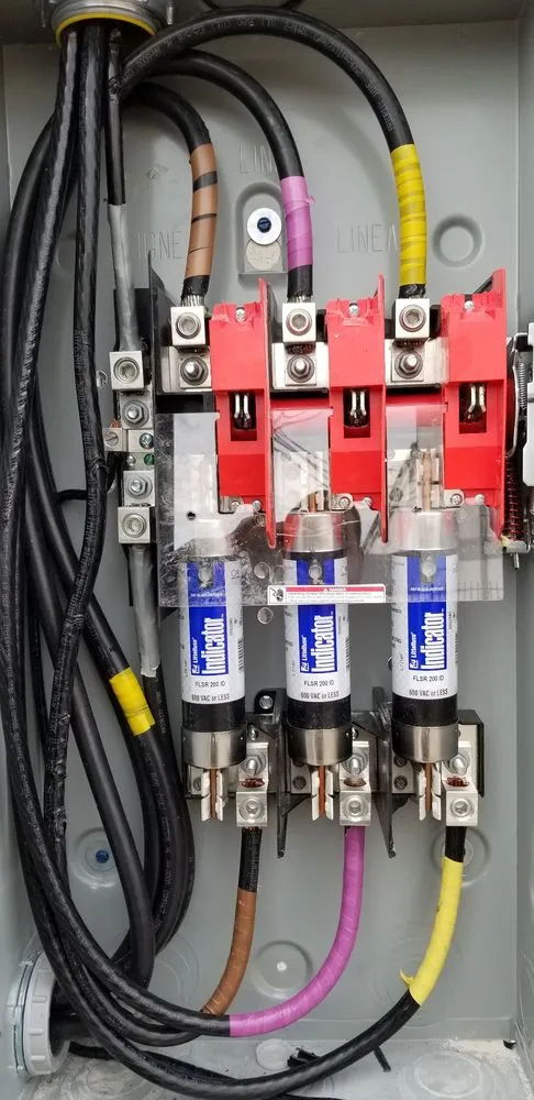 Slide of Raw Electrical Services