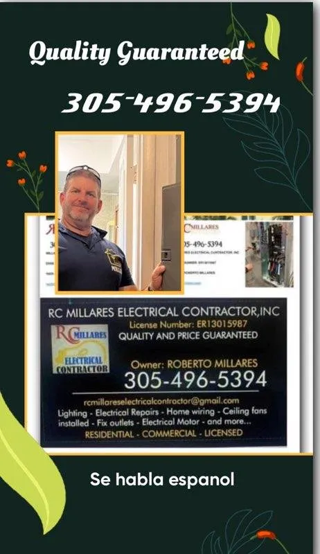 Slide of RC Millares Electrical Contractor