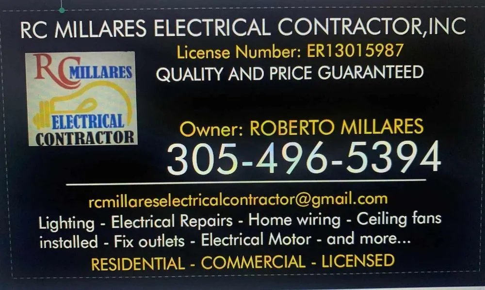 Slide of RC Millares Electrical Contractor
