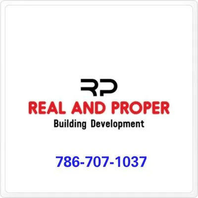 Real And Proper Building Development Logo