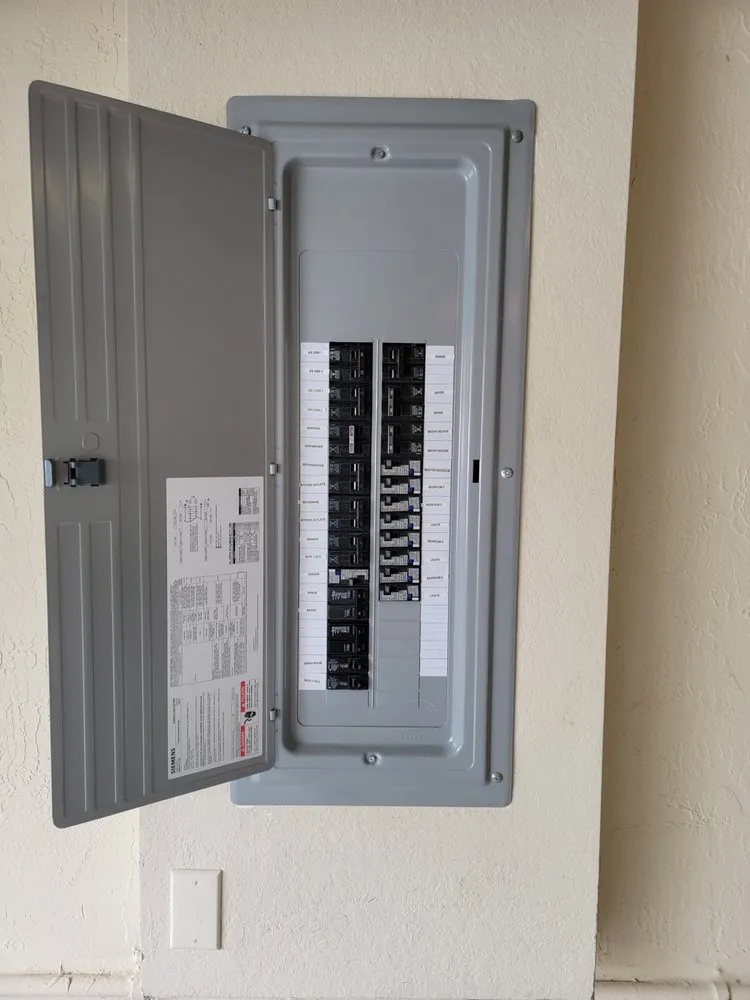 Slide of Real Power Electric