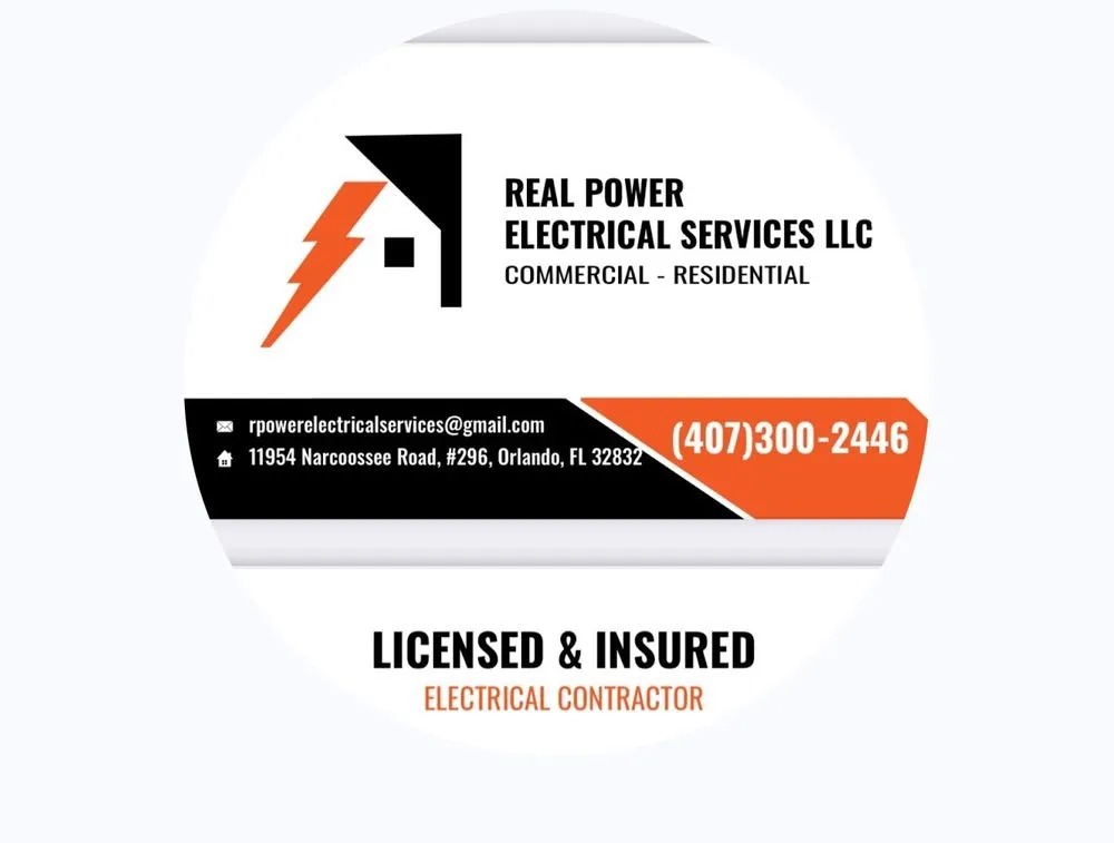 Slide of Real Power Electrical Services