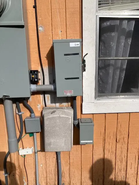 Emergency lighting installation in , by Recharged Electric