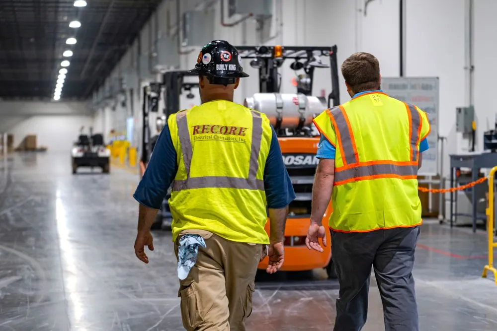 Slide of Recore Electrical Contractors