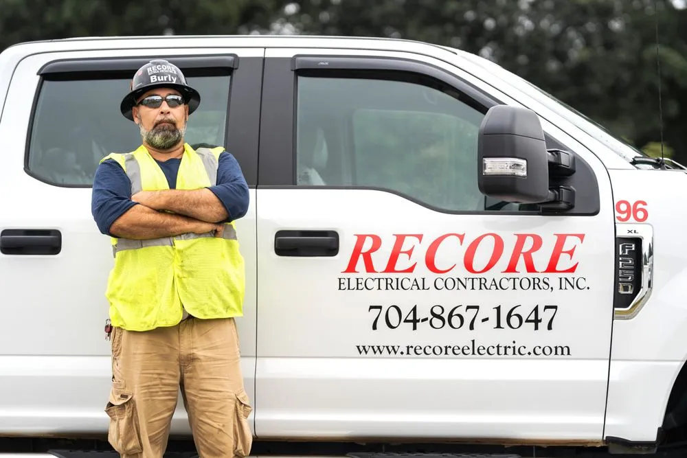 Slide of Recore Electrical Contractors