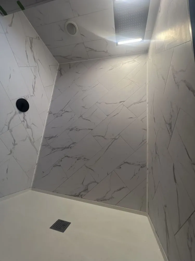 Slide of Red & Black Construction